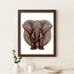 پازل 140 تکه کینگ مدل فیل Mandala Elephant - Image 3