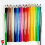 مداد رنگی 24 رنگ آدمیرال مدل 3 کد 007 بسته 3 عددی - Image 4